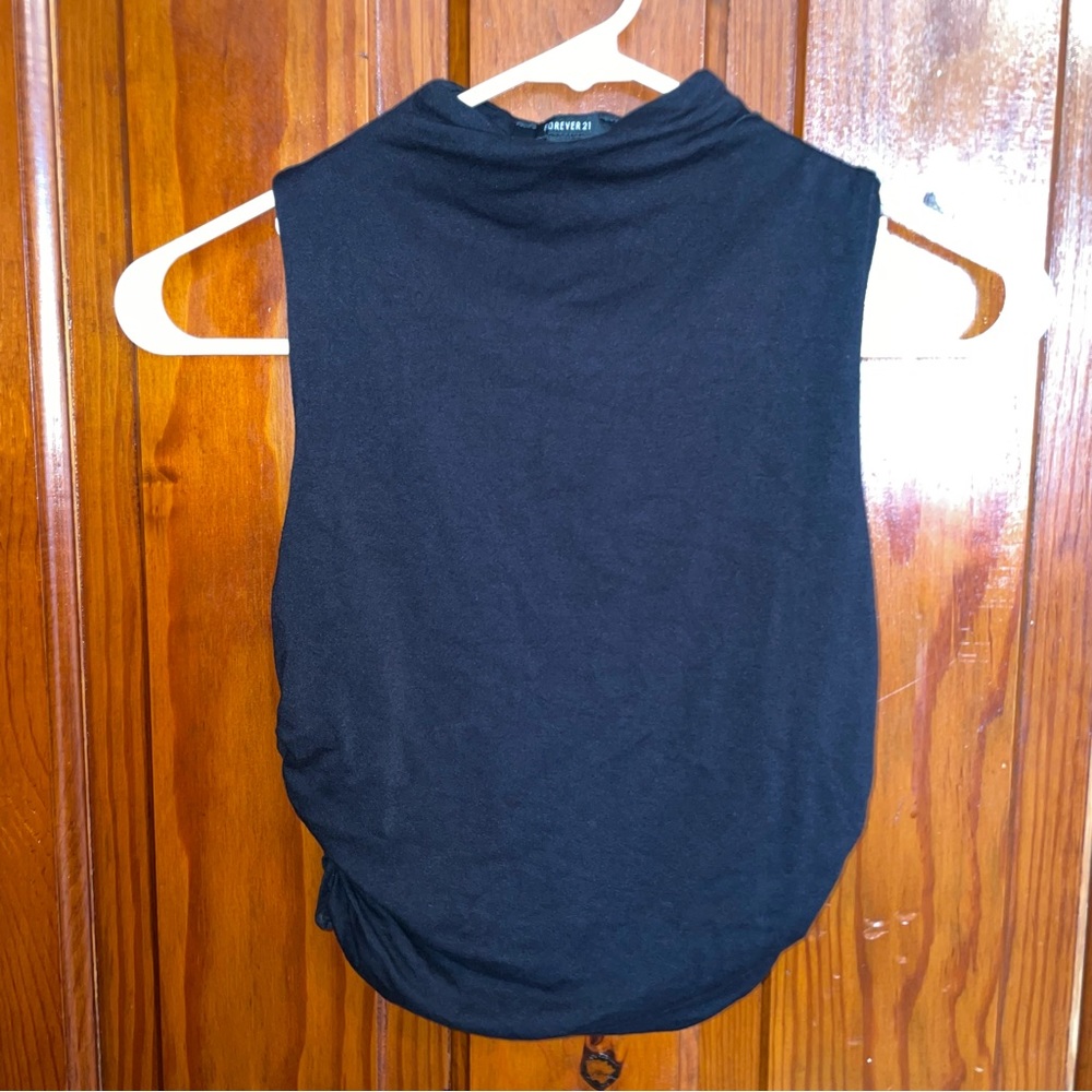 F21 Ruched Crop Top